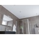 Agnes plafondplaat vochtwerend wit stuc 1200 x 600 x 12 mm 4 stuks