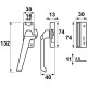 AXA RMS M/NOK LS F8 3302-41-38/BL  
