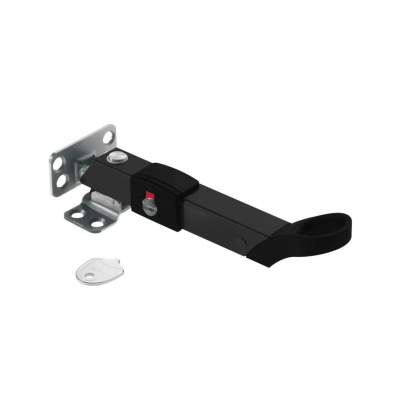 Axa Combi raamuitzetter Axaflex Security afsluitbaar RVS zwart 2660-20-56/E