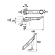 Axa Combi raamuitzetter Axaflex Security afsluitbaar RVS wit 2660-20-74/E