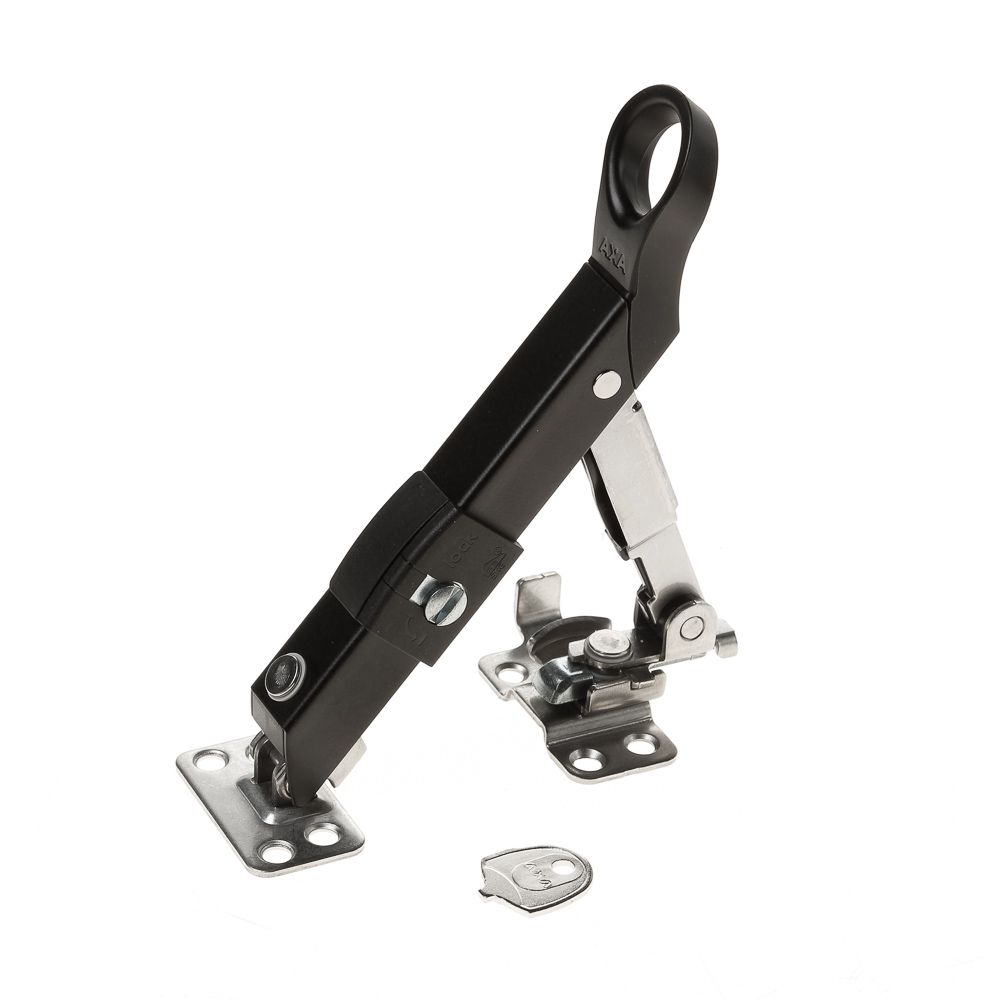 Axa Combi raamuitzetter Axaflex Security afsluitbaar RVS zwart 2660-20-56/E