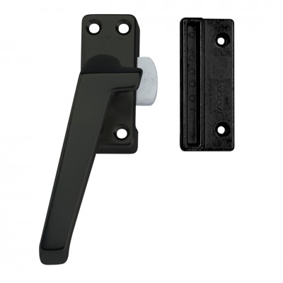 AXA Raamsluiting met nok links zwart F8 3302-41-38/BL  