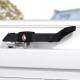 Axa Combi raamuitzetter Axaflex Security afsluitbaar RVS zwart 2660-20-56/E