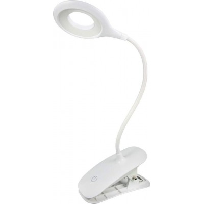 Lemato LED Klemlamp accu met USB Kabel Wit