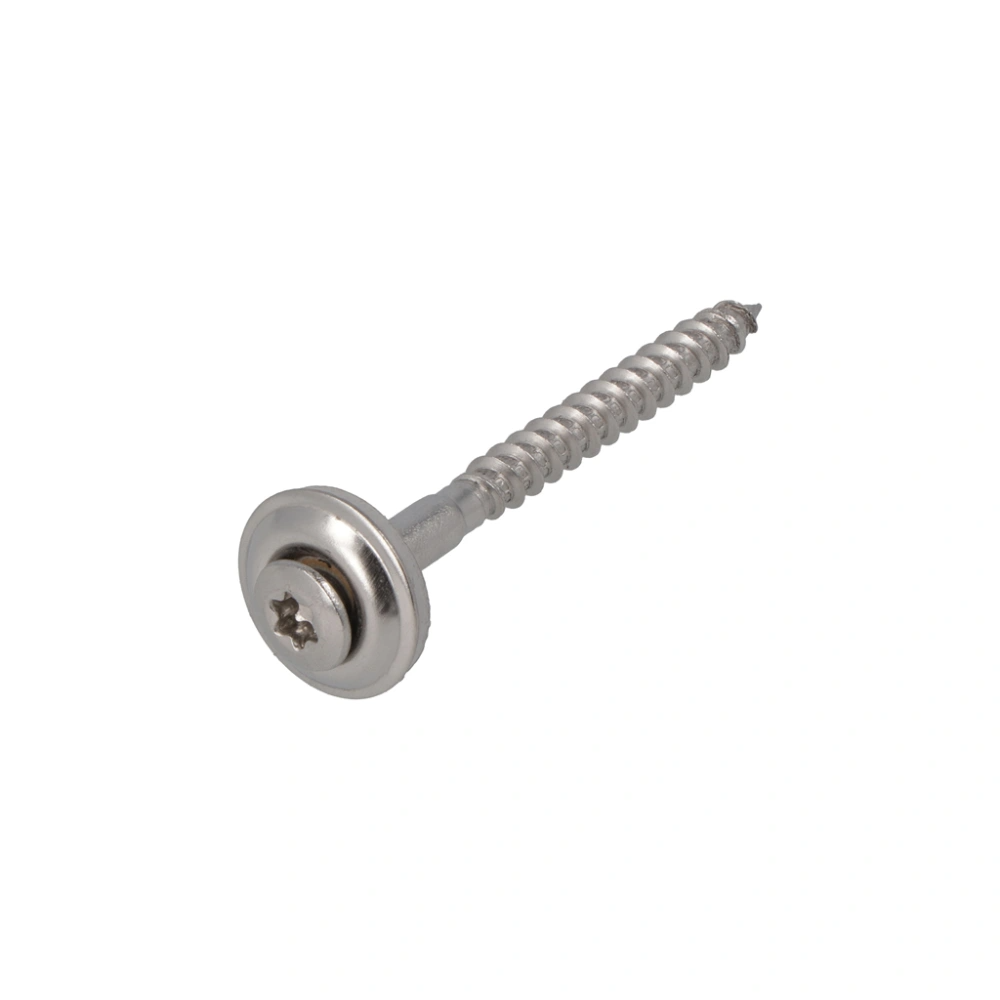 Dak en gevel spenglerschroef RVS-A2 lenskop EPDM-RING 15mm TX (per stuk)