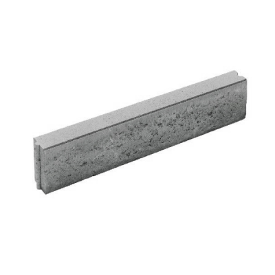 Opsluitband Beton grijs 100x25x12cm