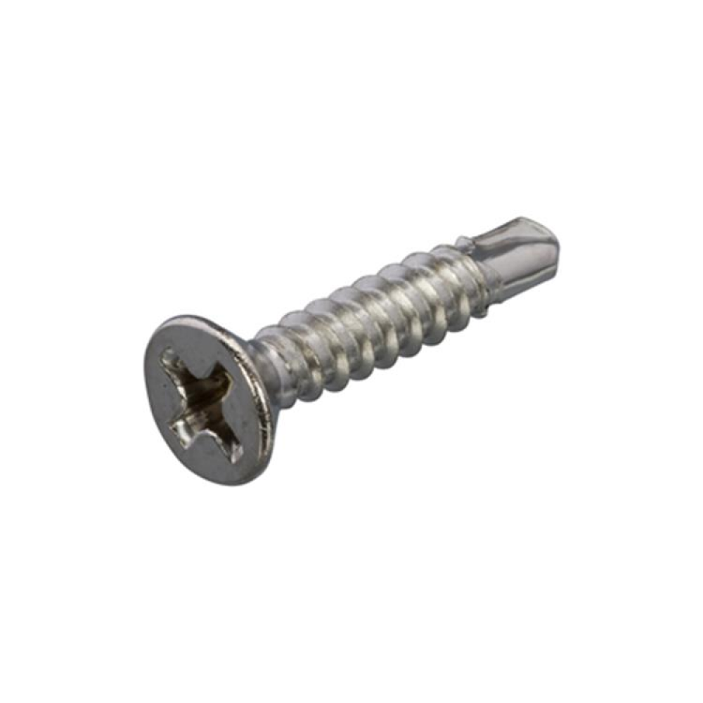 Plaatschroeven zelfborend platkop RVS A2 4.2x19mm (200 stuks)