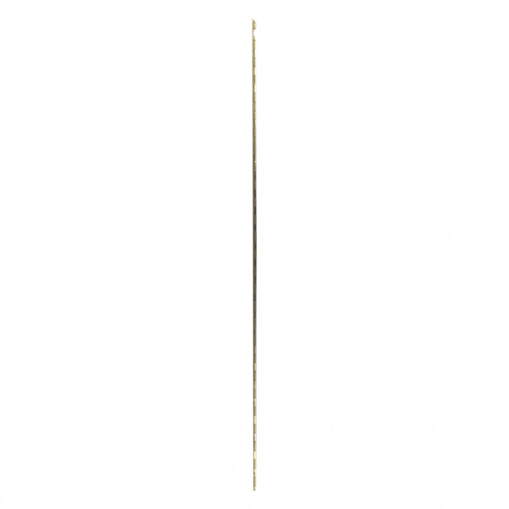 pianoscharnier met ophangoog in scharnier - geboord - messing - 0.7 x 32 x 750 mm