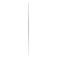 pianoscharnier met ophangoog in scharnier - geboord - messing - 0.7 x 32 x 750 mm