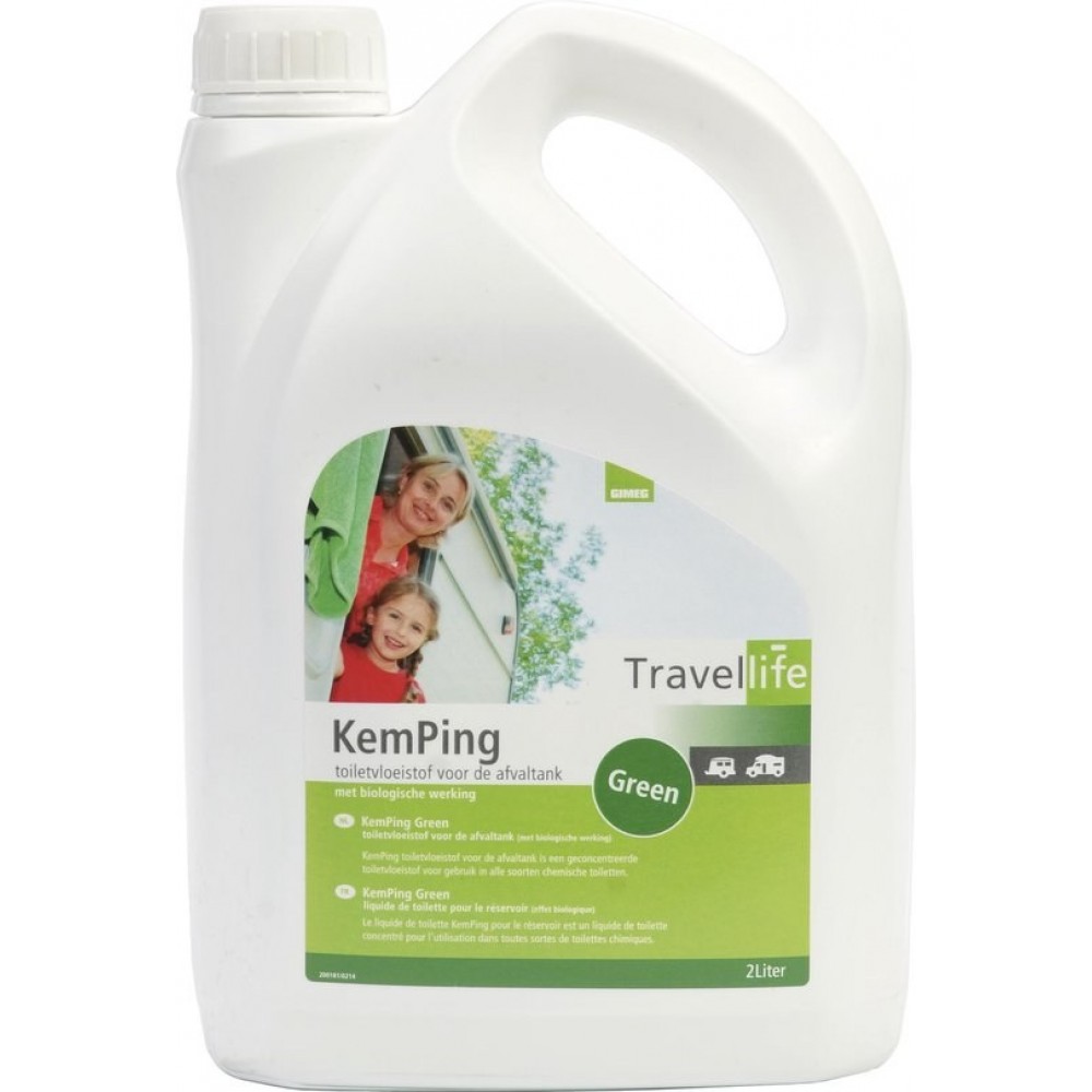 Travellife KemPing Green - Toiletvloeistof - 2 Liter