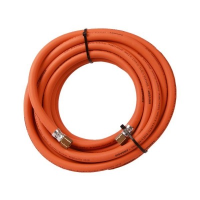 Gasslang propaan 8x14mm oranje 3/8 binnendraad 300cm