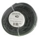 Rubber kabel glad - 3 x 2.5 mm2 10 m - zwart