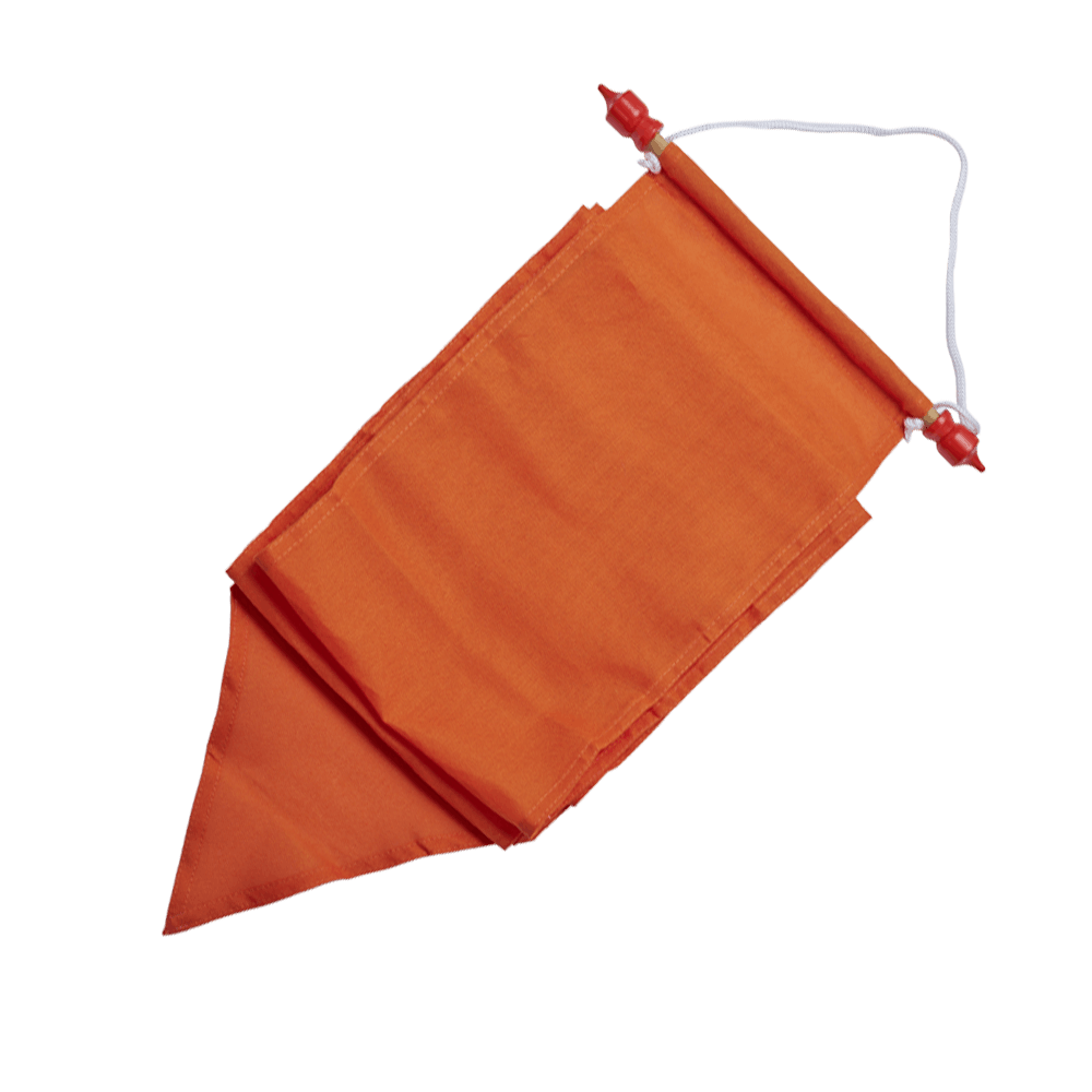 Oranje wimpel - 250 cm