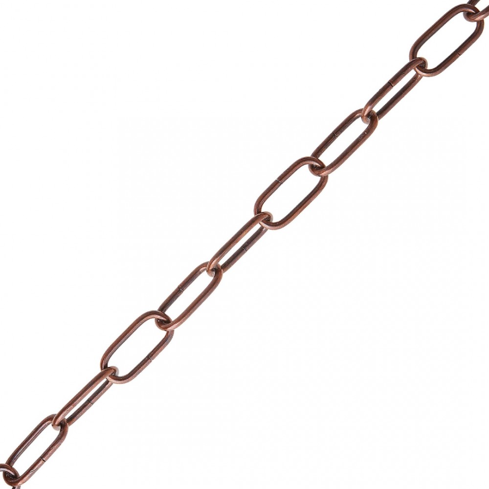 Deltafix sierketting gebronsd 22 x 3 mm (per meter)