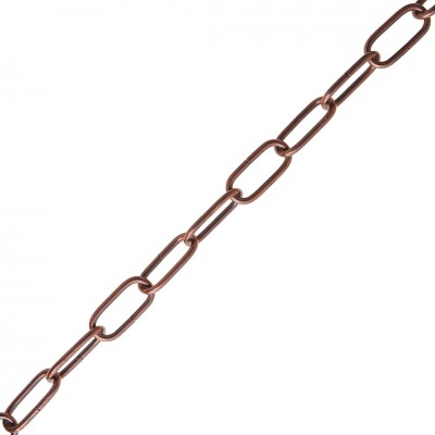 Deltafix sierketting gebronsd 22 x 3 mm (per meter)