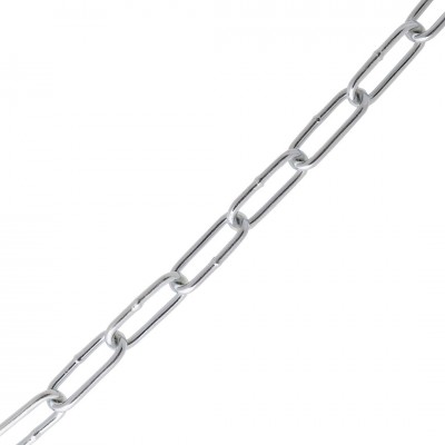 Deltafix ketting voetketting verzinkt 35x20 x 5 mm din 5685/c (per meter)