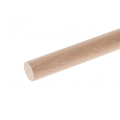 Ronde stok hardhout Ø 37 mm 505 cm
