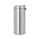 Brabantia Touch Bin Prullenbak - 30 l - Matt Steel Brabantia Touch Bin Prullenbak - 30 l - Matt Steel