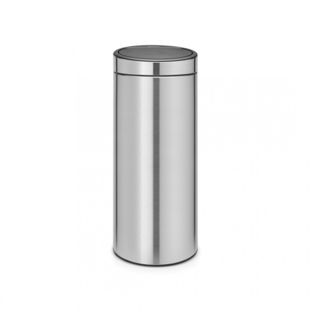 Brabantia Touch Bin Prullenbak - 30 l - Matt Steel Brabantia Touch Bin Prullenbak - 30 l - Matt Steel