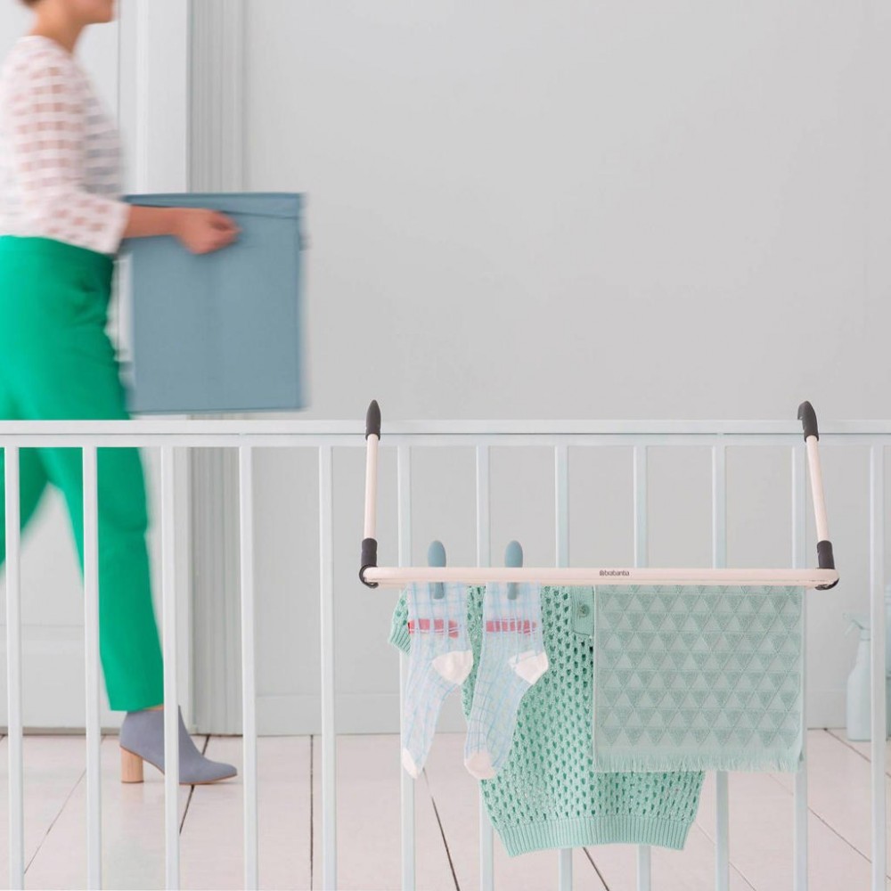 Brabantia droogrek metallic wit 4.5 m Brabantia droogrek metallic wit 4.5 m