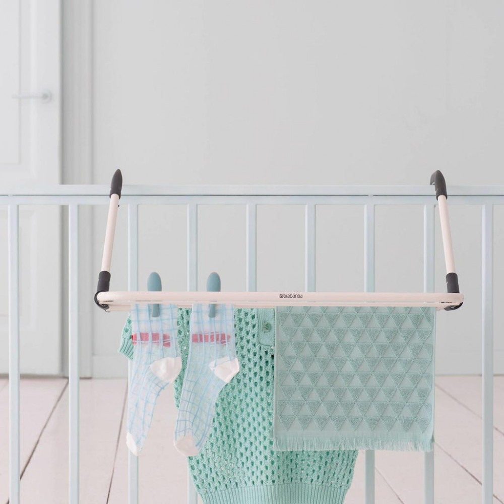 Brabantia droogrek metallic wit 4.5 m Brabantia droogrek metallic wit 4.5 m