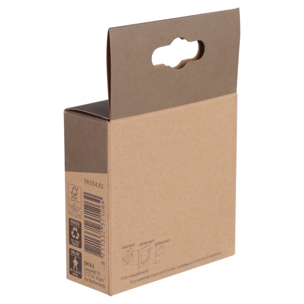 Busch-Jaeger Balance centraalplaat radio/tv - polarwit