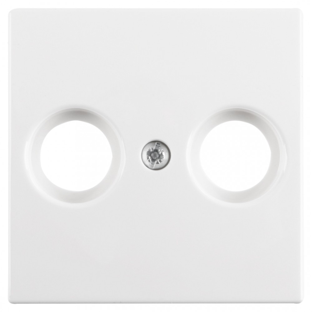 Busch-Jaeger Balance centraalplaat radio/tv - polarwit