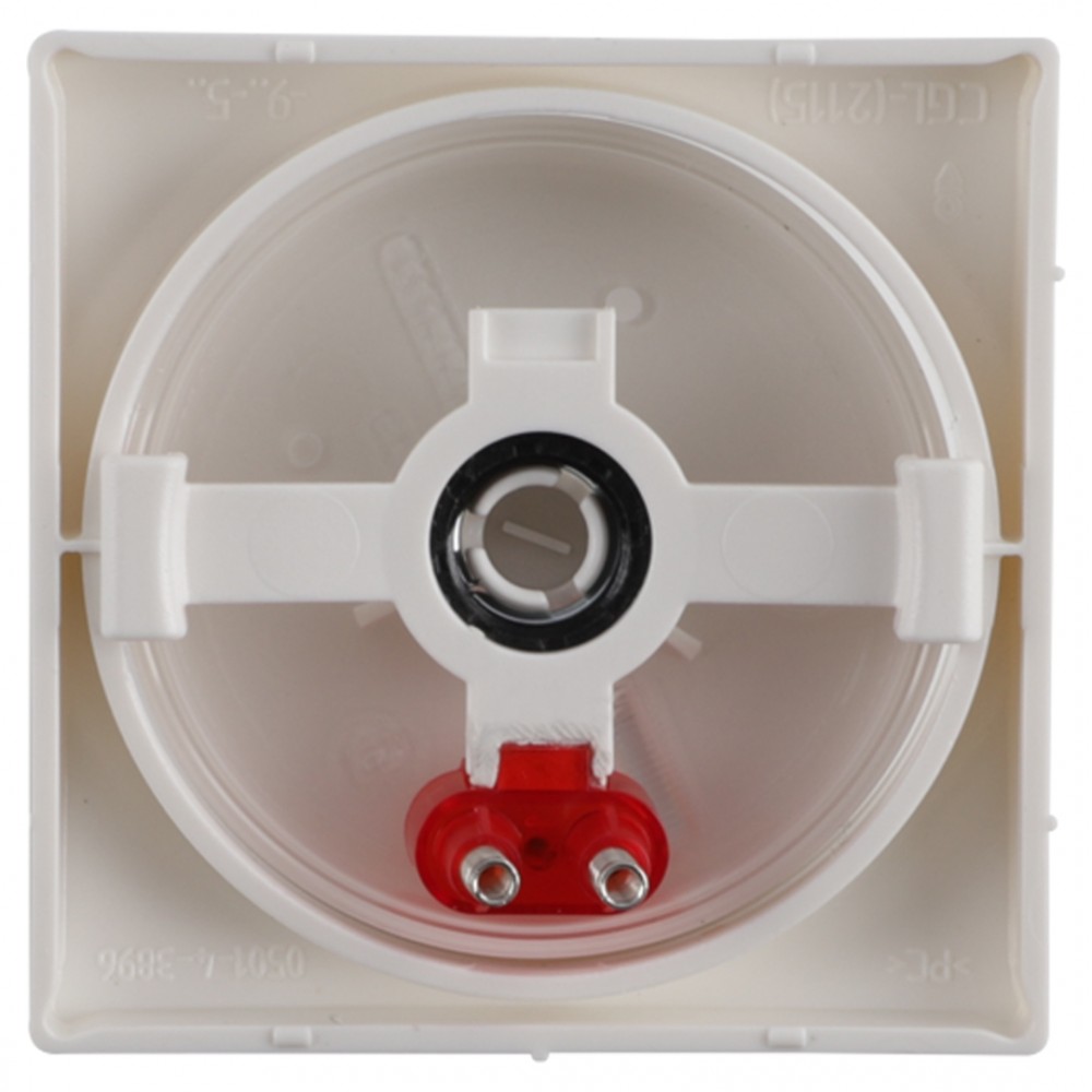 Busch-Jaeger Balance centraalplaat inbouw - voor dimmer - met knop - polarwit