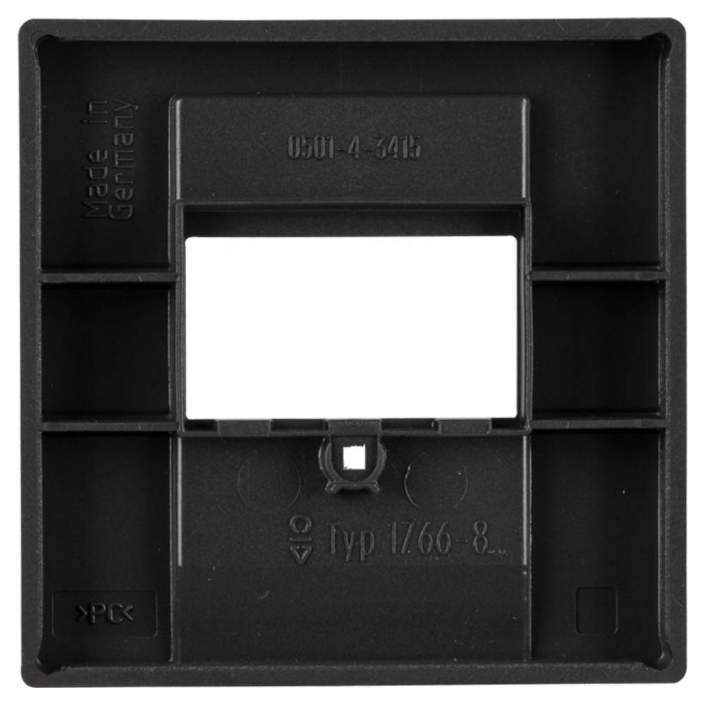 Busch-Jaeger Future Linear afdekplaat TAE/USB - zwart