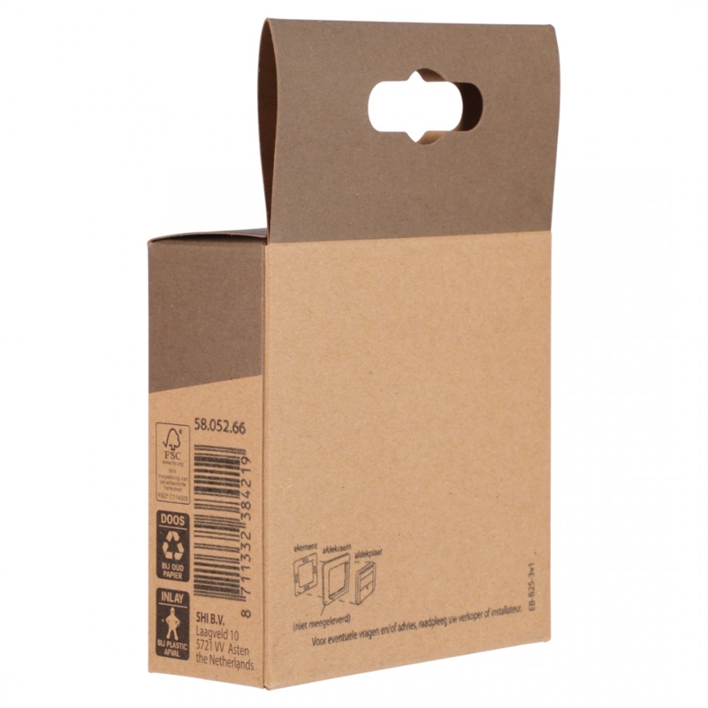 Busch-Jaeger Future Linear afdekplaat TAE/USB - zwart