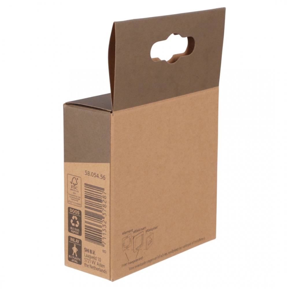 Busch-Jaeger Balance centraalplaat telefoon/data - 2 x 8-polig - polarwit