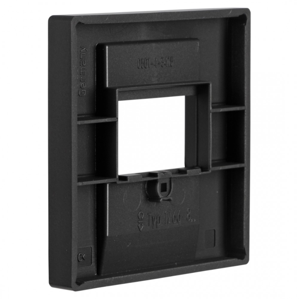 Busch-Jaeger Future Linear afdekplaat TAE/USB - zwart