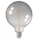 Calex LED Globelamp G125 E27 3.4W 90lm 1800K Magneto Titanium Dimbaar met LED dimmer