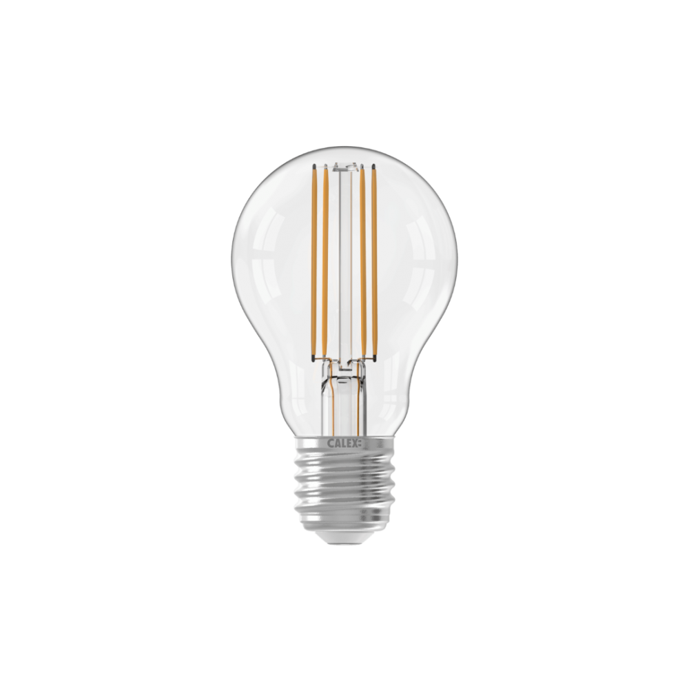 Calex Filament LED Lamp - E27 - A60 - Helder - 8W - Dimbaar