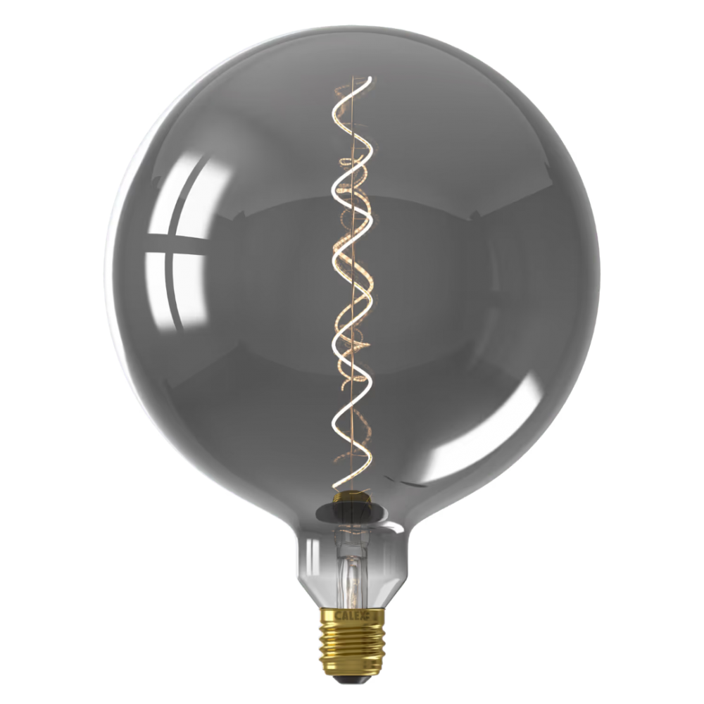 Calex Kalmar Lamp - E27 - Filament - Titanium - Warm Wit - 5W