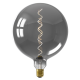 Calex Kalmar Lamp - E27 - Filament - Titanium - Warm Wit - 5W
