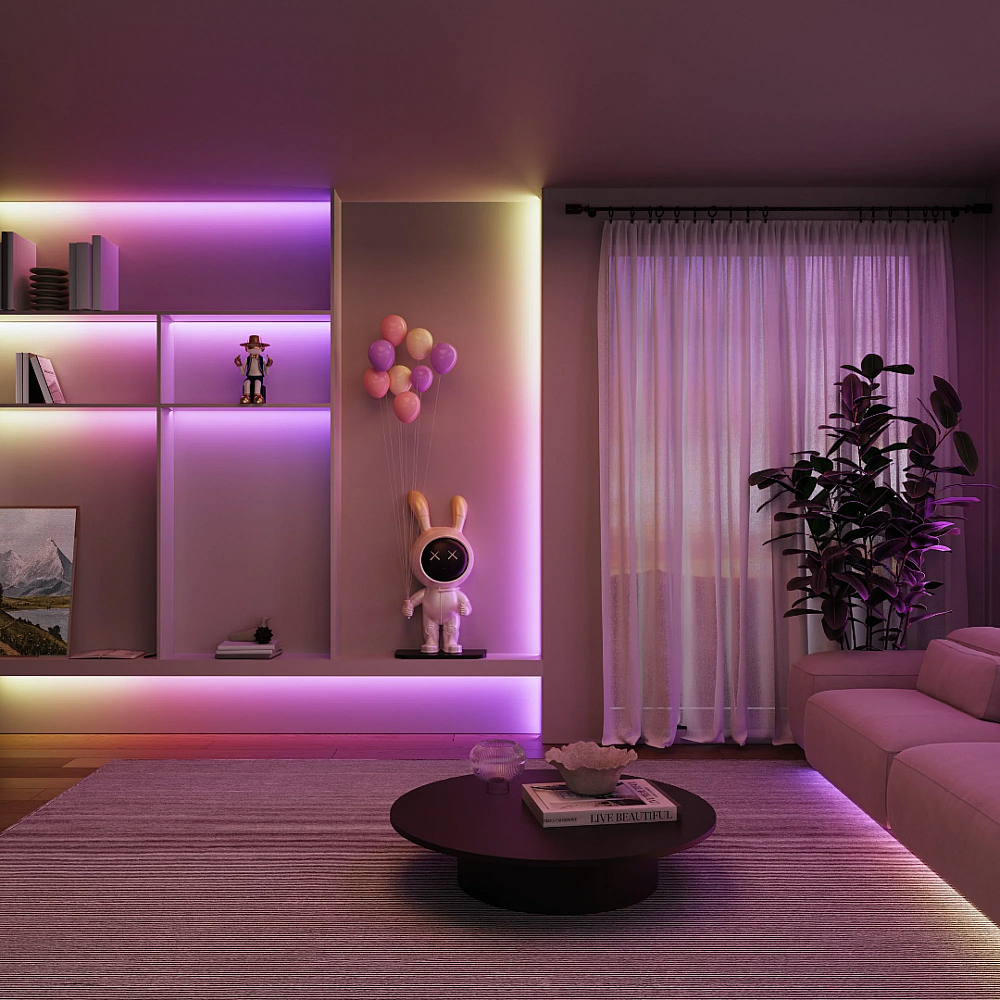 CALEX Smart ledstrip voor binnen RGBIC / CCT app bedienbaar 5 meter