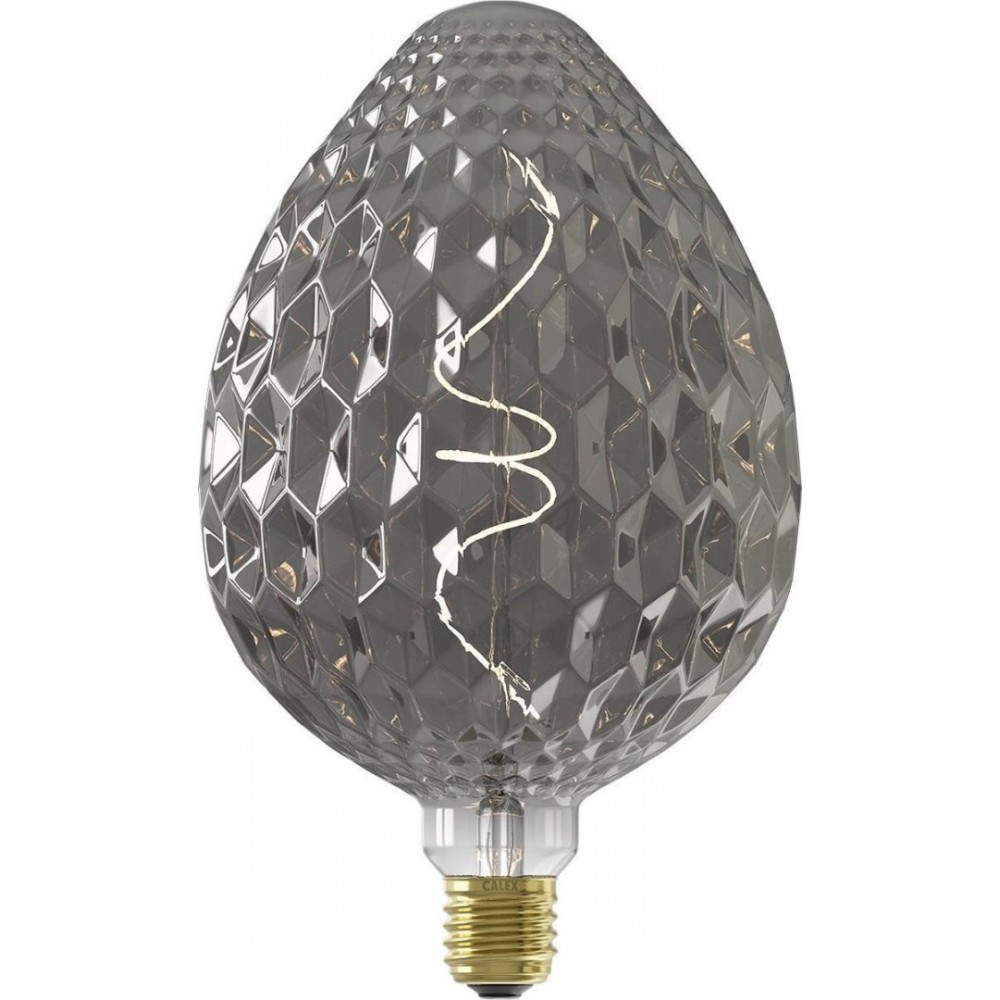 Calex Sevilla LED Lamp Ø150 - E27 - 60 Lumen - Titanium