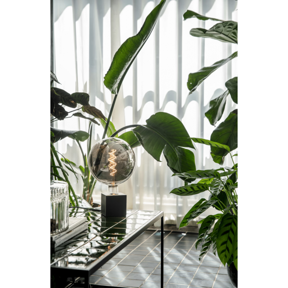 Calex Kalmar Lamp - E27 - Filament - Titanium - Warm Wit - 5W