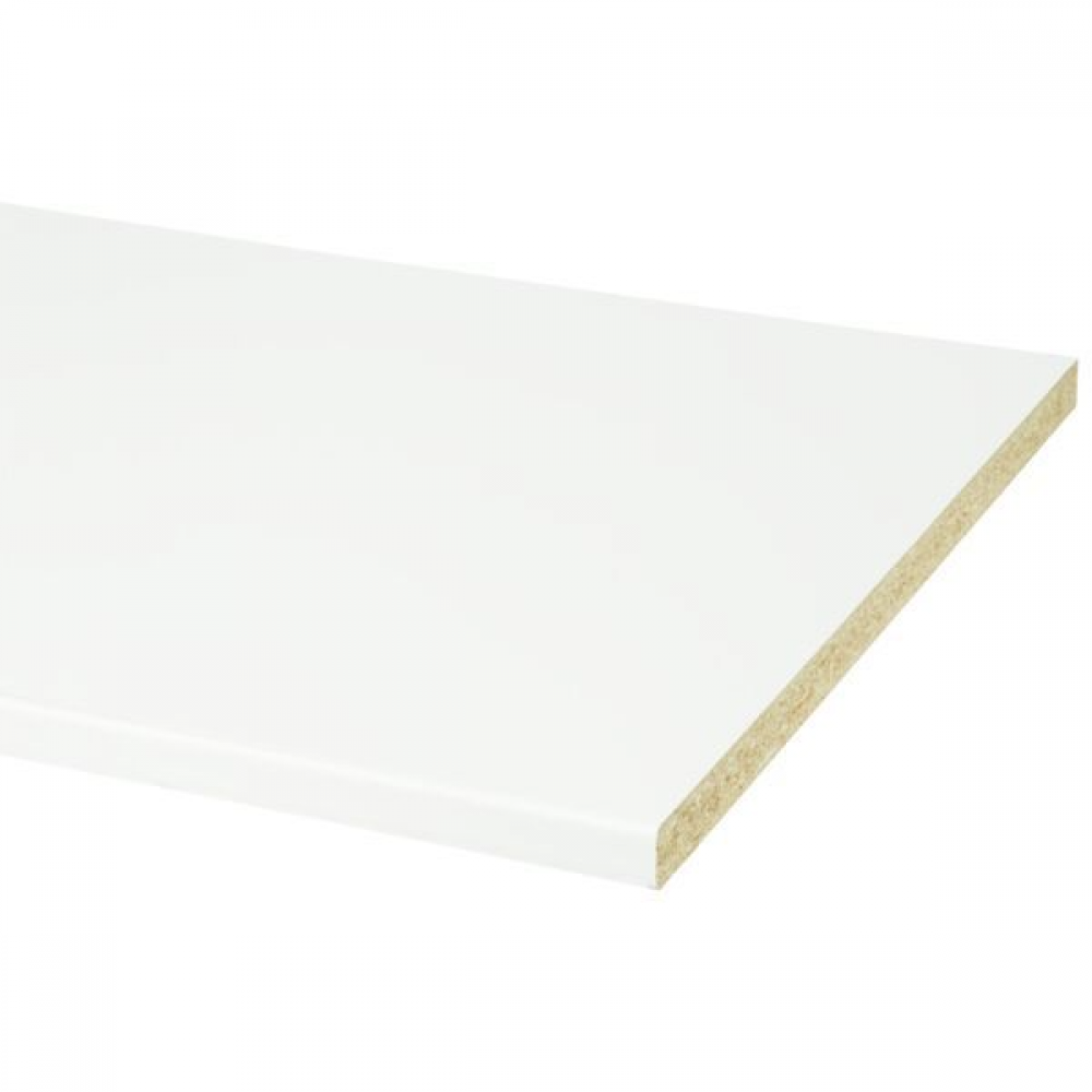 Cando - Werkblad - Aanrechtblad - Wit - 302x60x2,8cm