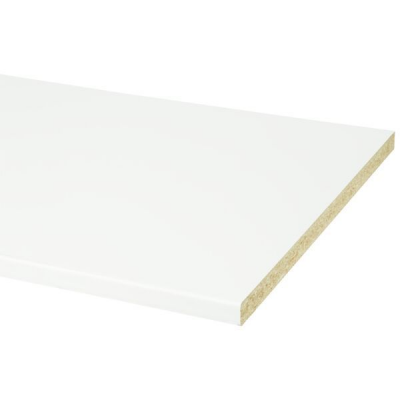 Cando - Werkblad - Aanrechtblad - Wit - 302x60x2,8cm