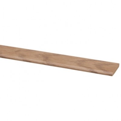 Plakplint MDF - met folie - leem  (630) - 4 x 26 mm -240 cm