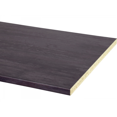 Cando - Werkblad - Aanrechtblad - Staalgrijs - 302x60x2,8cm