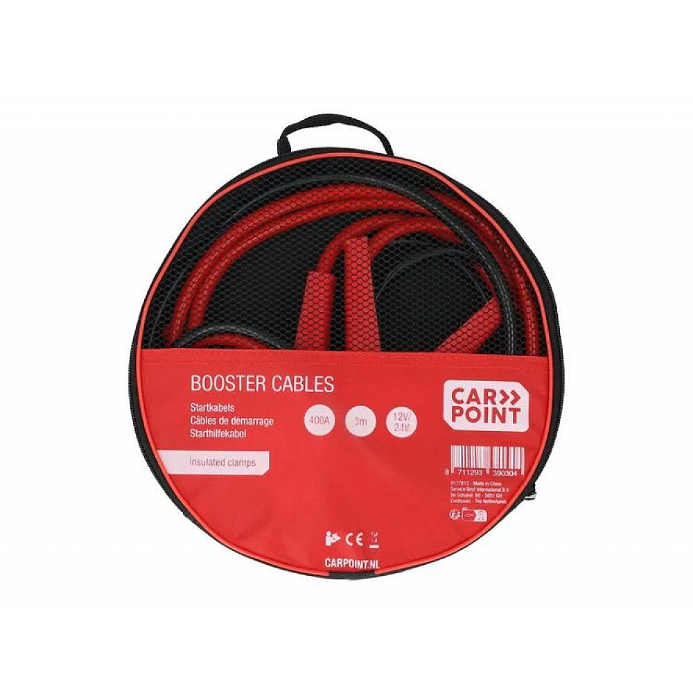 Carpoint startkabel 400A geïsoleerde klemmen