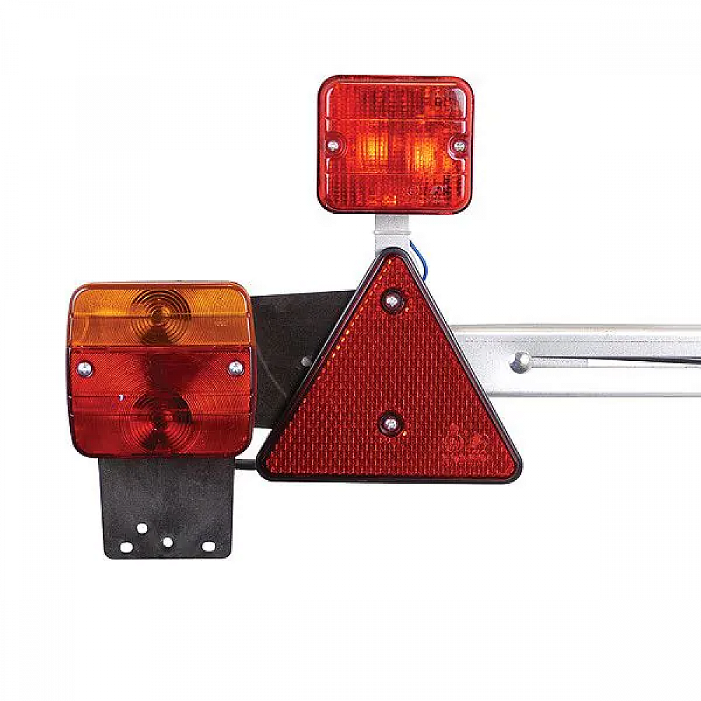 Carpoint Lichtpaneel uitschuifbaar 12V 7p 7,5m 140/210cm