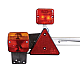 Carpoint Lichtpaneel uitschuifbaar 12V 7p 7,5m 140/210cm
