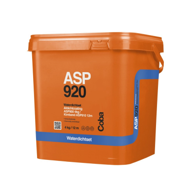 Coba ASP920 Waterdichtset Coating 4kg Kimband 12 meter