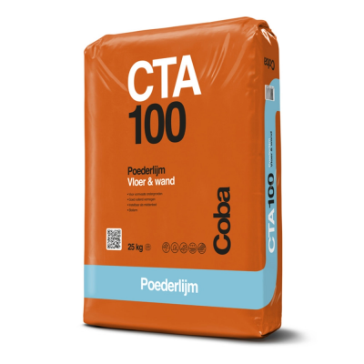 Coba CTA100 Poederlijm Vloer en Wand Grijs 25kg