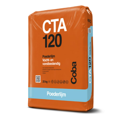 Coba CTA120 Poederlijm Vocht- En Vorstbestendig 5kg Grijs