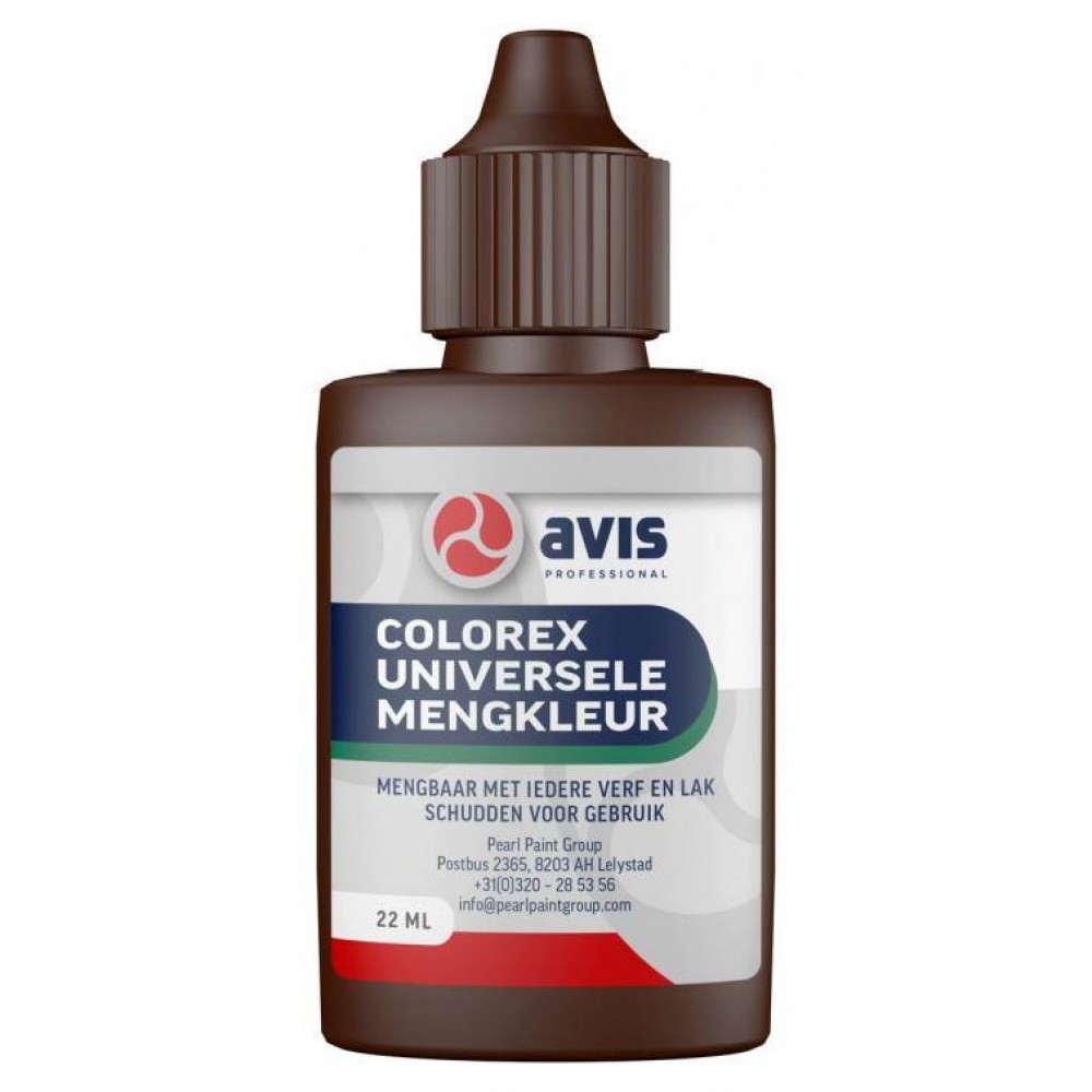 Avis Colorex geconcentreerde universele mengkleur 684 bruin 22ml